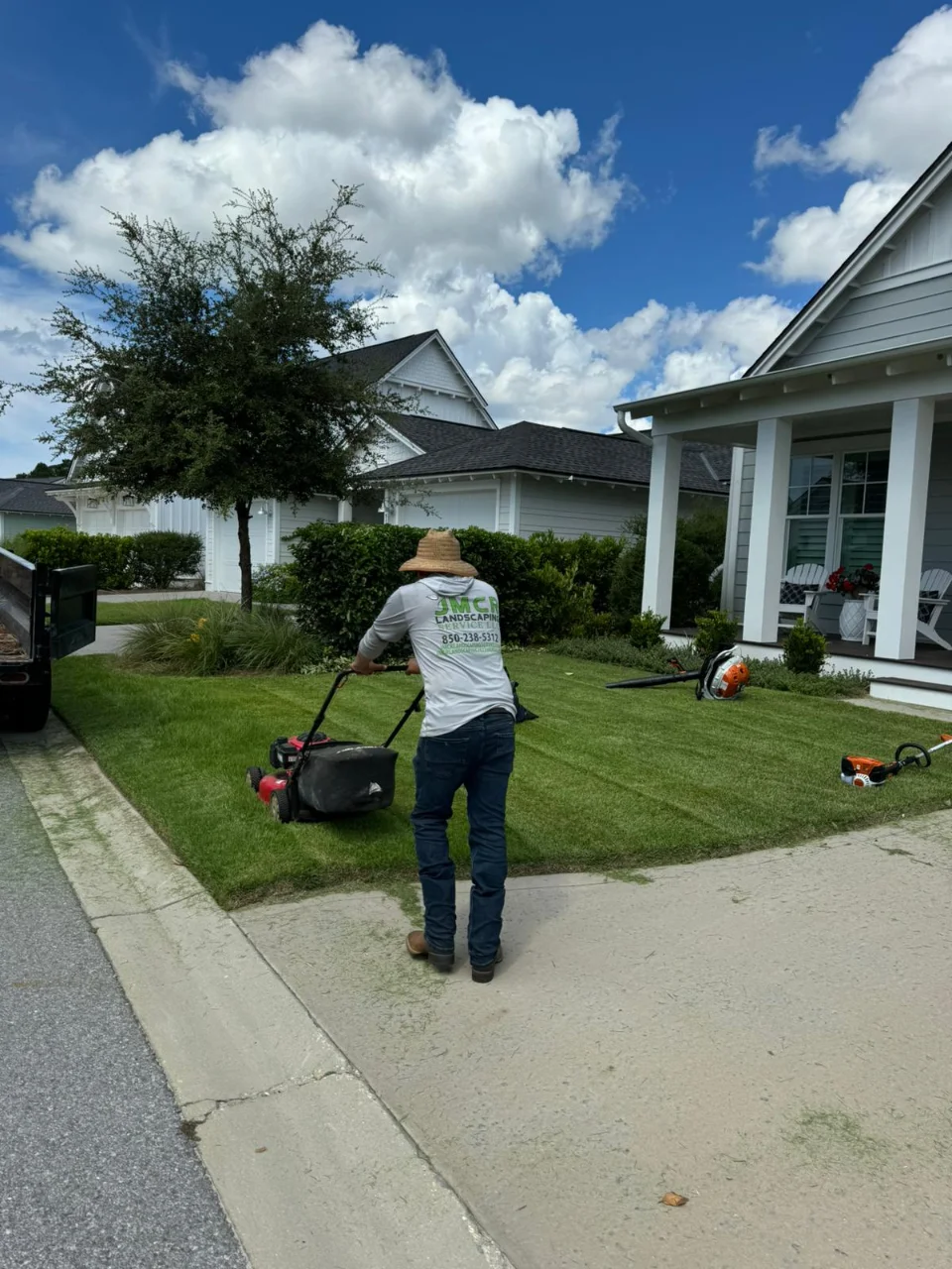 Landscaping project 23 in Panama City, FL by JMCR Landscaping Services LLC